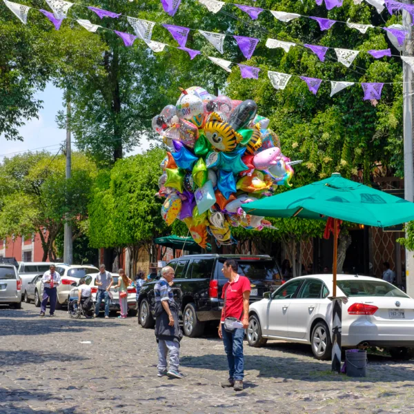 Bernard Crampon Photography - Barrio San Angel Mexico