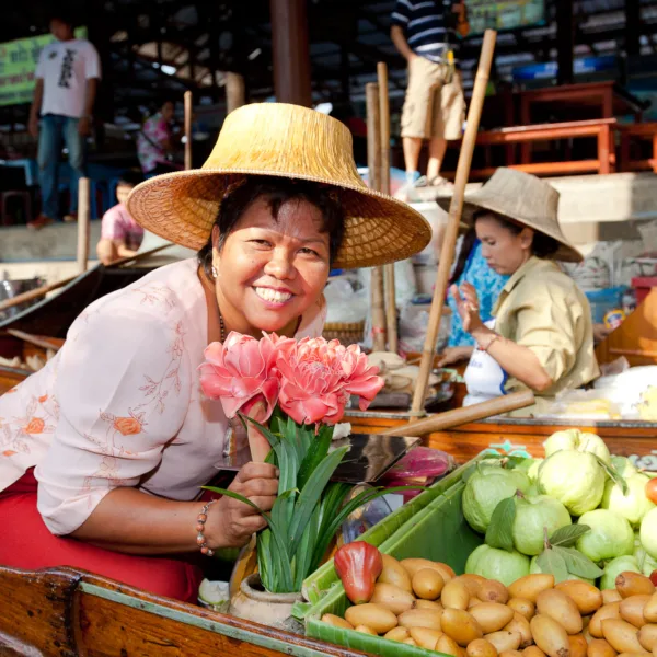 Bernard Crampon Photography - Damnoen Saduak Floating Market